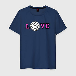 Мужская футболка Love volley