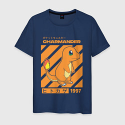 Мужская футболка Покемоны Чармандер Charmander