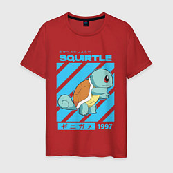 Мужская футболка Покемоны Сквиртл Squirtle