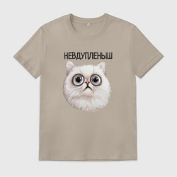 Мужская футболка Кот невдупленыш