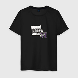 Мужская футболка Grand Theft Auto 6 vice city logo