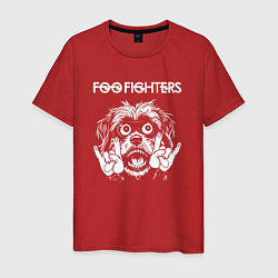 Мужская футболка Foo Fighters rock dog