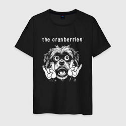 Мужская футболка The Cranberries rock dog