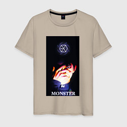 Мужская футболка Exo monster