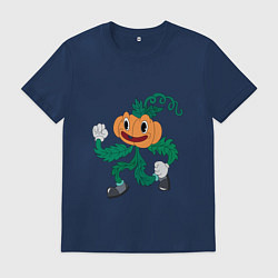 Мужская футболка Бегущая тыква