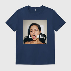 Мужская футболка Sasha Gray love big angel