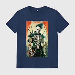 Мужская футболка Готический скелет - хэллоуин