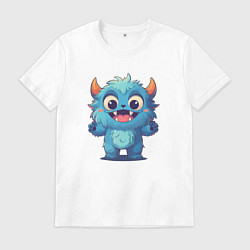 Мужская футболка Милый монстр йети