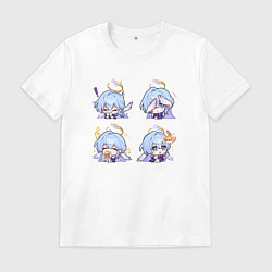 Мужская футболка Зарянка стикеры