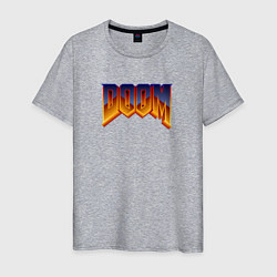 Мужская футболка Doom logotype