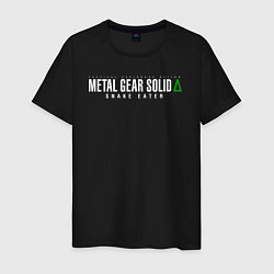 Мужская футболка Metal gear solid 3 Snake eater logo