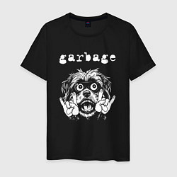 Мужская футболка Garbage rock dog