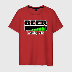 Мужская футболка Beer loading