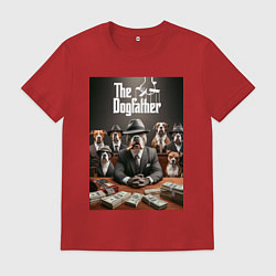 Мужская футболка Dog Corleone and his mafia
