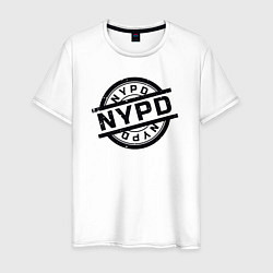 Мужская футболка New York police