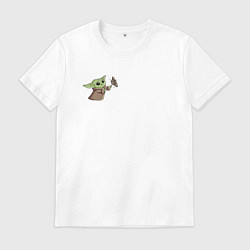 Мужская футболка Малыш - Беби Йода