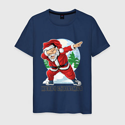 Мужская футболка Dab Santa