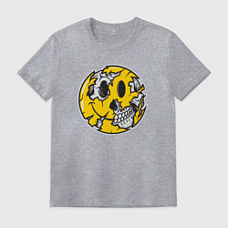 Мужская футболка Smile skull