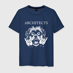 Мужская футболка Architects rock dog