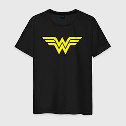 Мужская футболка Wonder woman logo