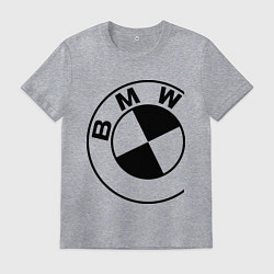 Мужская футболка БМВ значок