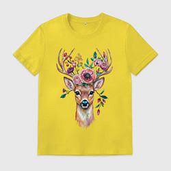 Мужская футболка Лесной олень арт
