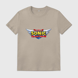 Мужская футболка Team Sonic racing - logo