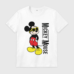 Мужская футболка Микки Маус и надпись
