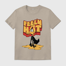 Мужская футболка Даффи Дак тает от жары