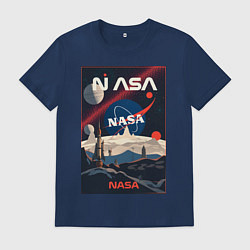 Мужская футболка NASA ретро