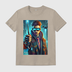 Мужская футболка Повзрослевший Гарри Поттер - нейроарт