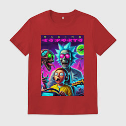 Мужская футболка Rick and Morty - racing esports