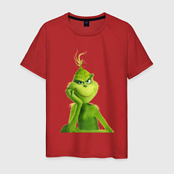 Мужская футболка Гринч что-то замышляет