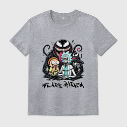 Мужская футболка Morty and Rick - we are Venom meme