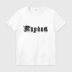 Мужская футболка Mayhem - phrase