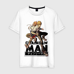 Мужская футболка Denji and Power