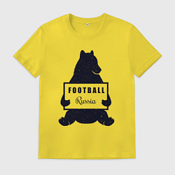 Мужская футболка Bear football