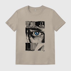 Мужская футболка Тревожный взгляд