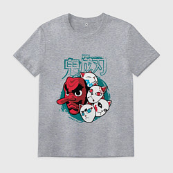 Мужская футболка Клинок рассекающий демонов Урокодаки