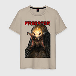 Мужская футболка Predator scream