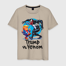 Мужская футболка Venom vs Donald Trump - ai art fantasy