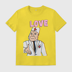 Мужская футболка Дурка день влюбленных мем