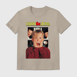 Мужская футболка Один дома