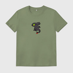 Мужская футболка Ночная фурия пара для дневной