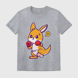 Мужская футболка Кенгуру боксирует