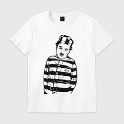 Мужская футболка Чарли Чарлин - зек