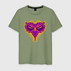 Мужская футболка Violet owl