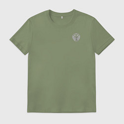 Мужская футболка Железнодорожные войска: эмблема