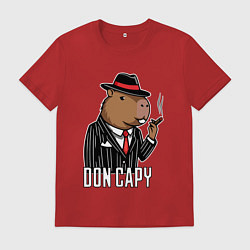 Мужская футболка Дон капибара