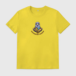 Мужская футболка Хмурый голубь приказывает подчиняться